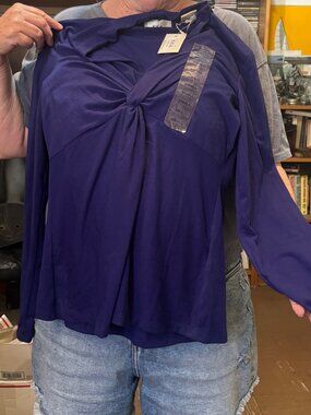 Small Stretch ECI Purple Top